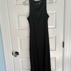 See You Monday Black Maxi Dress